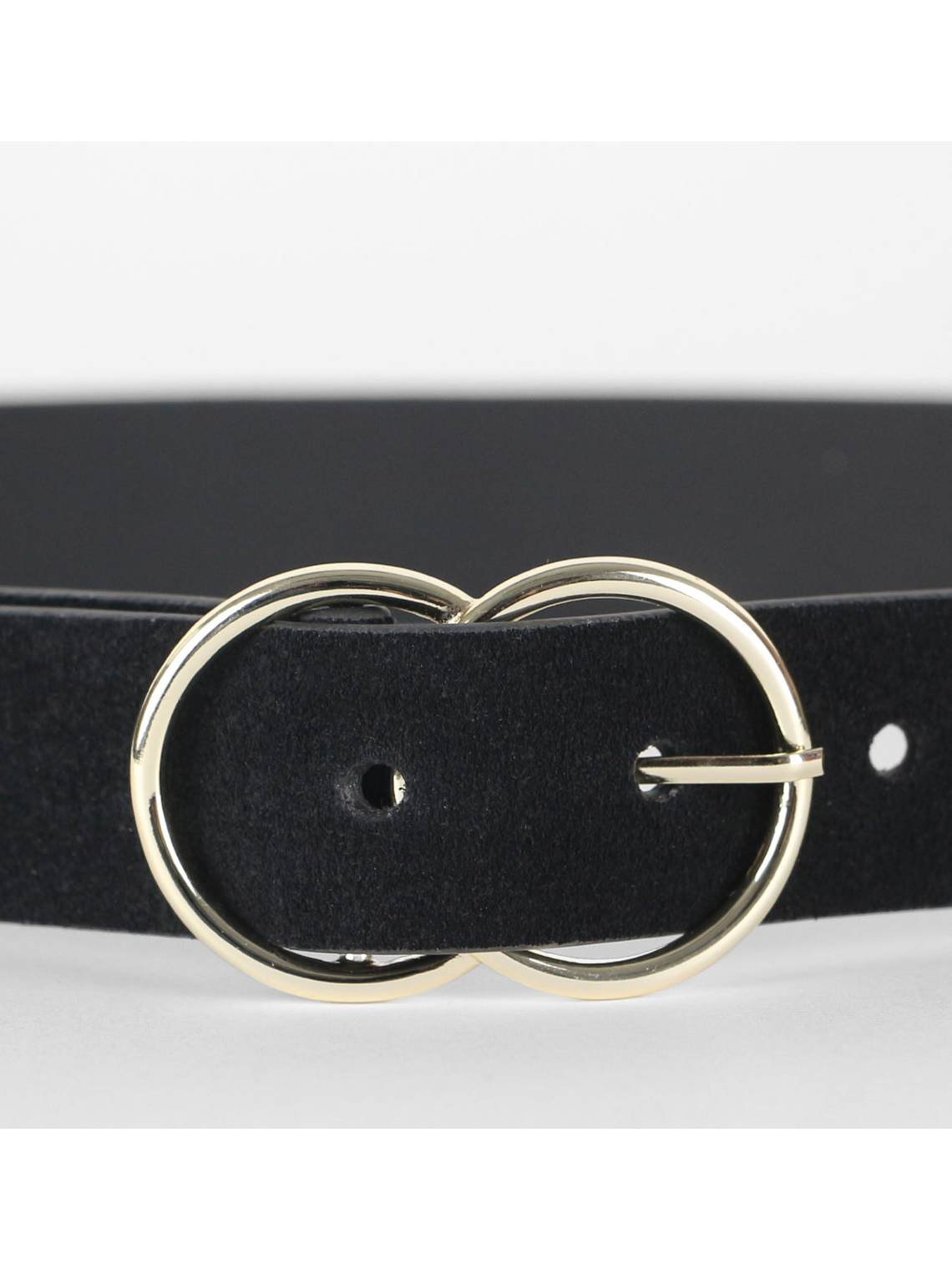 CINTURÓN ENDLESS - NEGRO GAMUZA 2