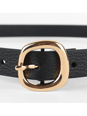 CINTURÓN PIAZZA - NEGRO