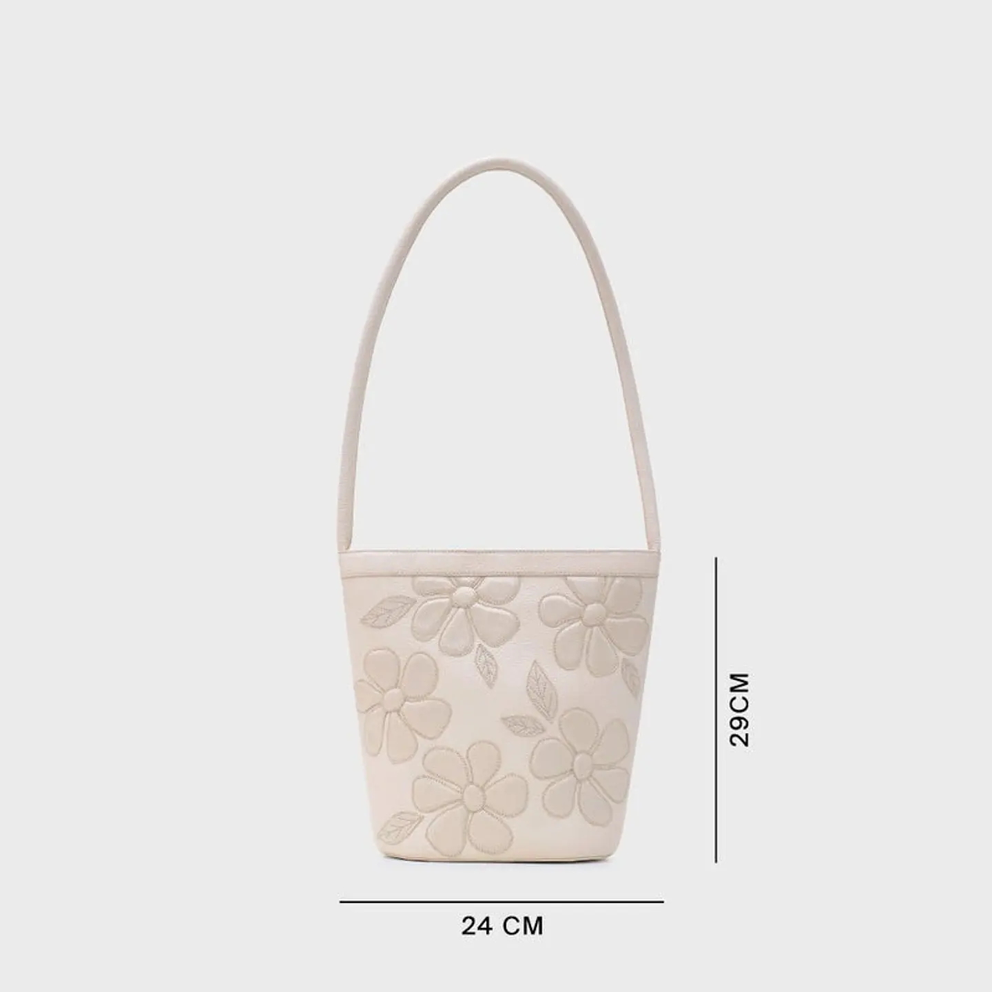 JANIA BUCKET BAG HUESO 4