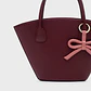 KATNISS TRAPEZE BAG BORGOÑA - Miniatura 3