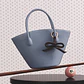 KATNISS TRAPEZE BAG CELESTE - Miniatura 2