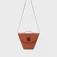 LUCILLE FLAP TRAPEZE BAG COBRE - Miniatura 2