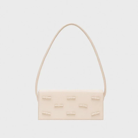 LUCILLE LONG BAG HUESO