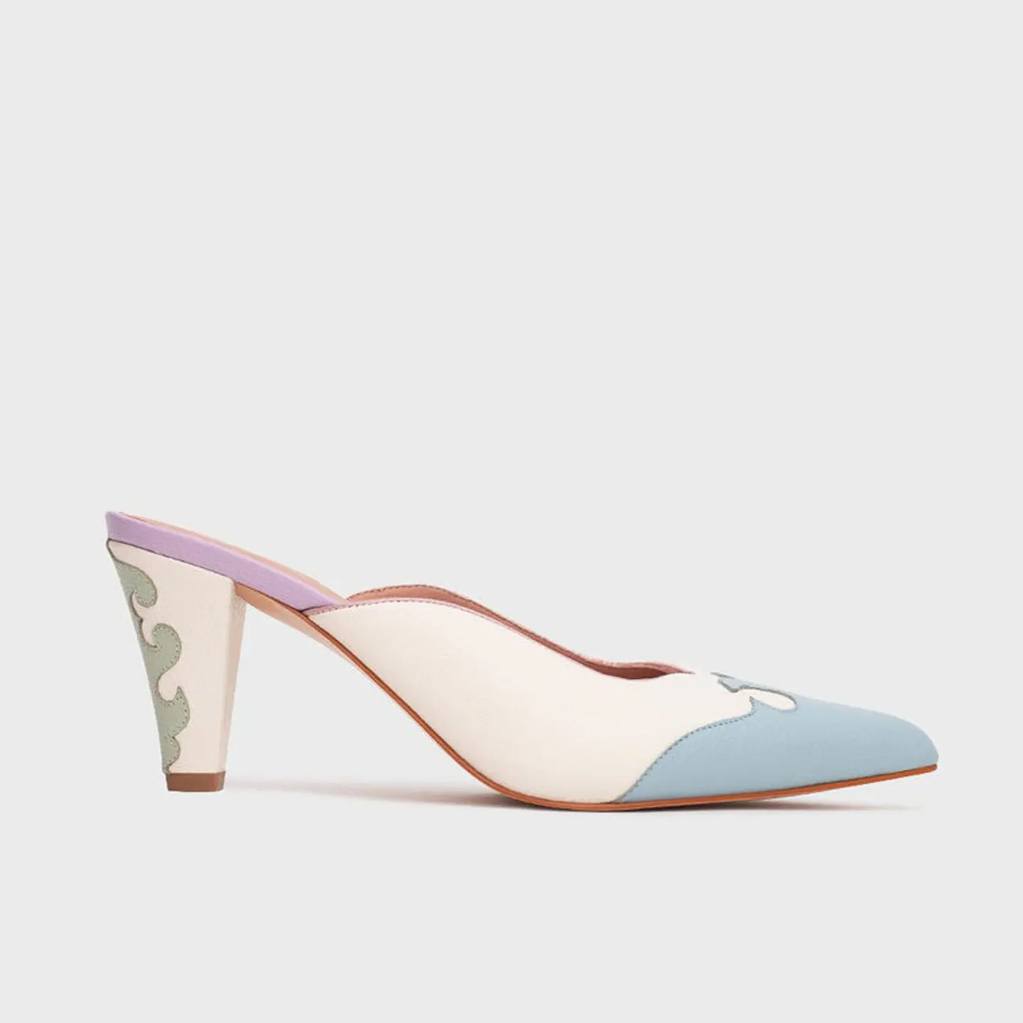 LUCKY MULE PUMP MULTICOLOR 1