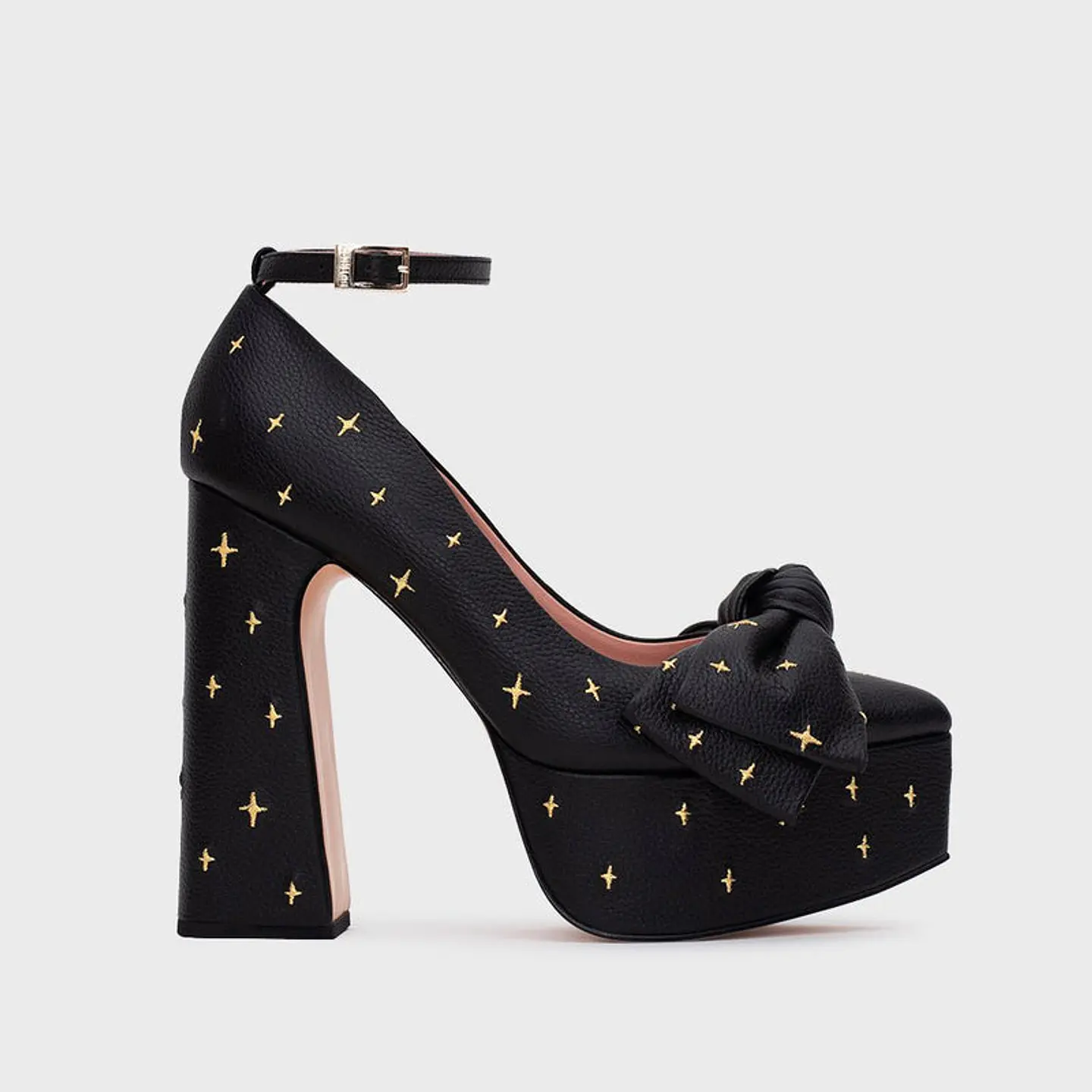 LUCKY SPARKLES PLATAFORMA NEGRO 1
