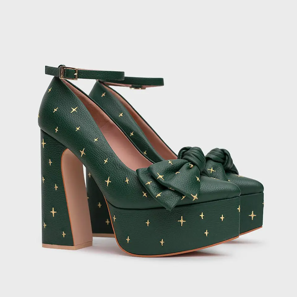 LUCKY SPARKLES PLATAFORMA VERDE 3