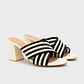 MARGARET SUMMER PUMP HUESO NEGRO - Miniatura 2