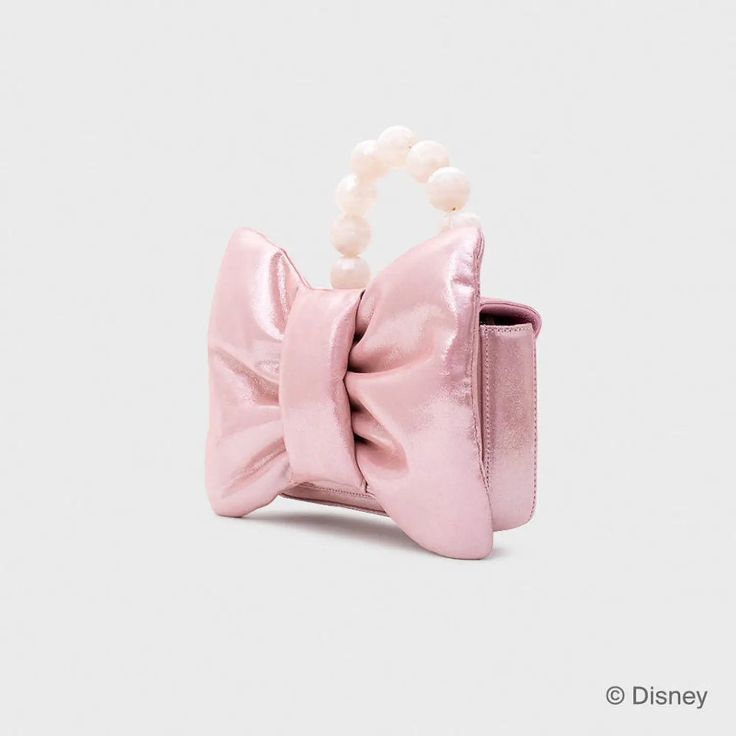 MARIE BOW BAG ROSA GLITTER 3