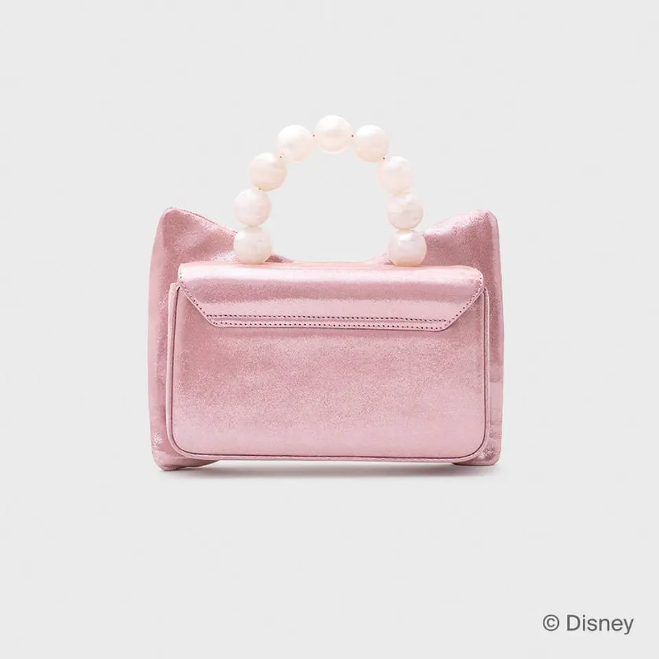 MARIE BOW BAG ROSA GLITTER 4
