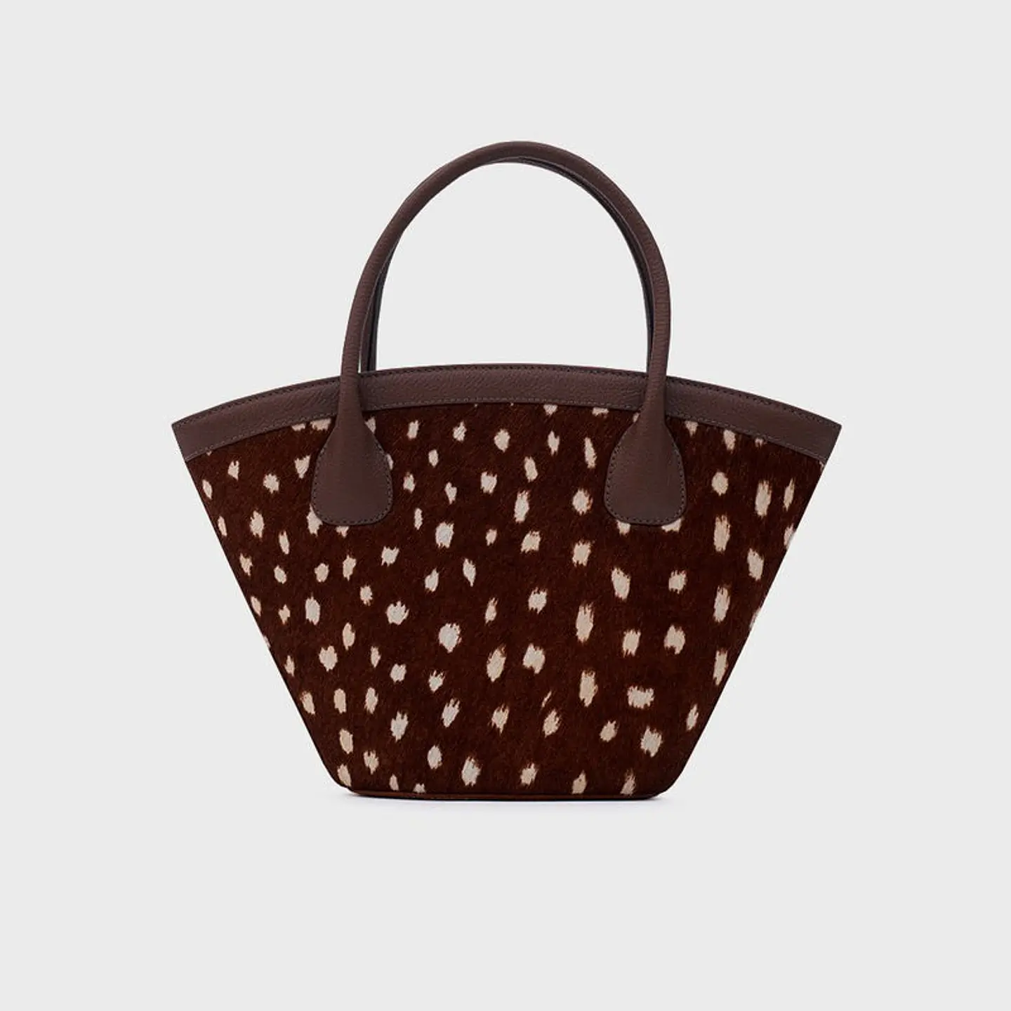SASKIA TRAPEZE BAG MARRÓN 1