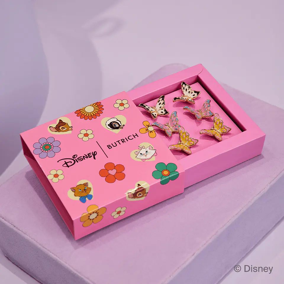 SET DE ARETES BUTTERFLIES MINI 1