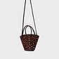 SASKIA TRAPEZE BAG MARRÓN - Miniatura 5
