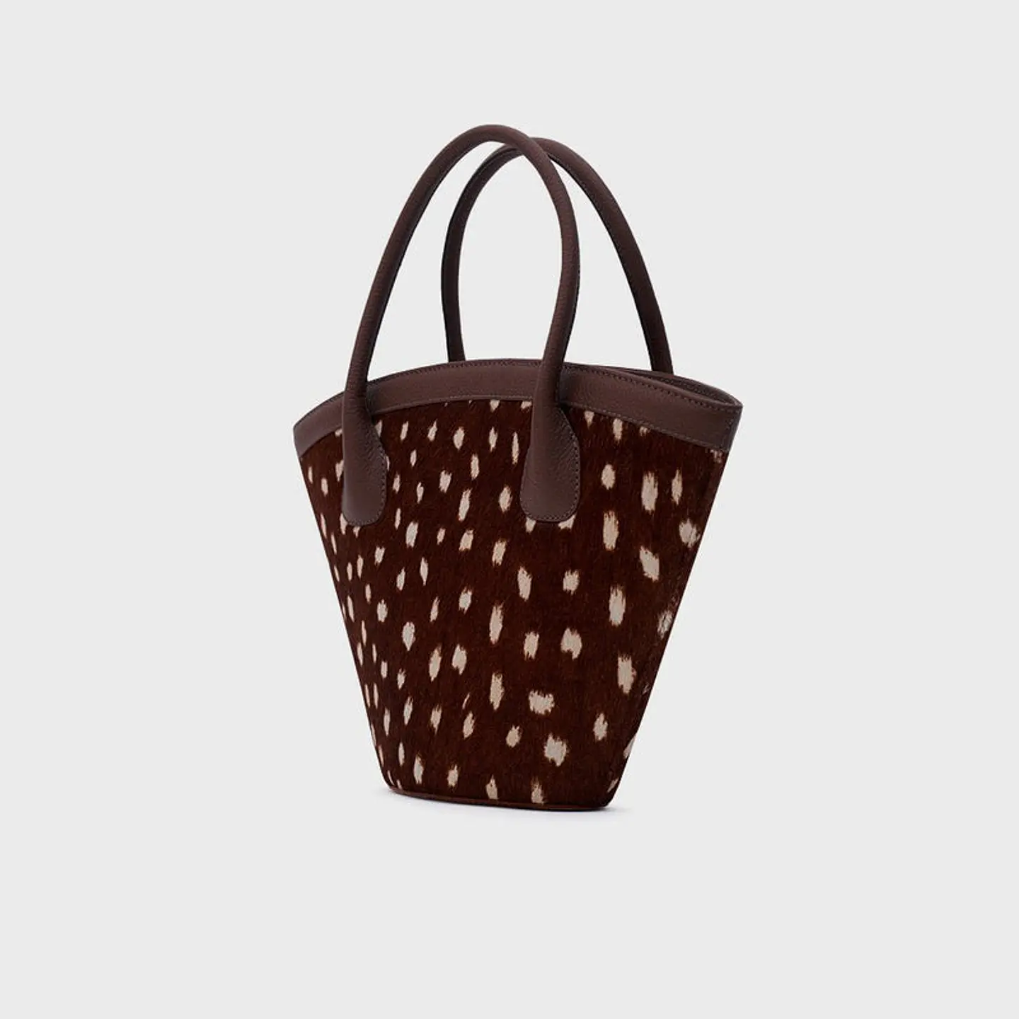 SASKIA TRAPEZE BAG MARRÓN 6