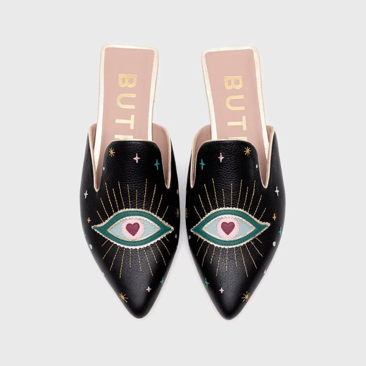 SHAZAM MULE FLAT NEGRO 4