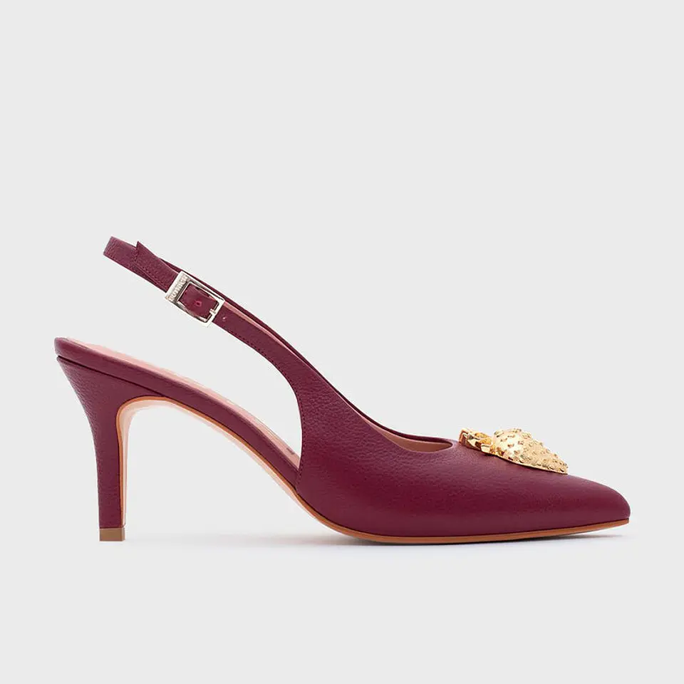 STRAWBERRY PUMP SLINGBACK MORA 1