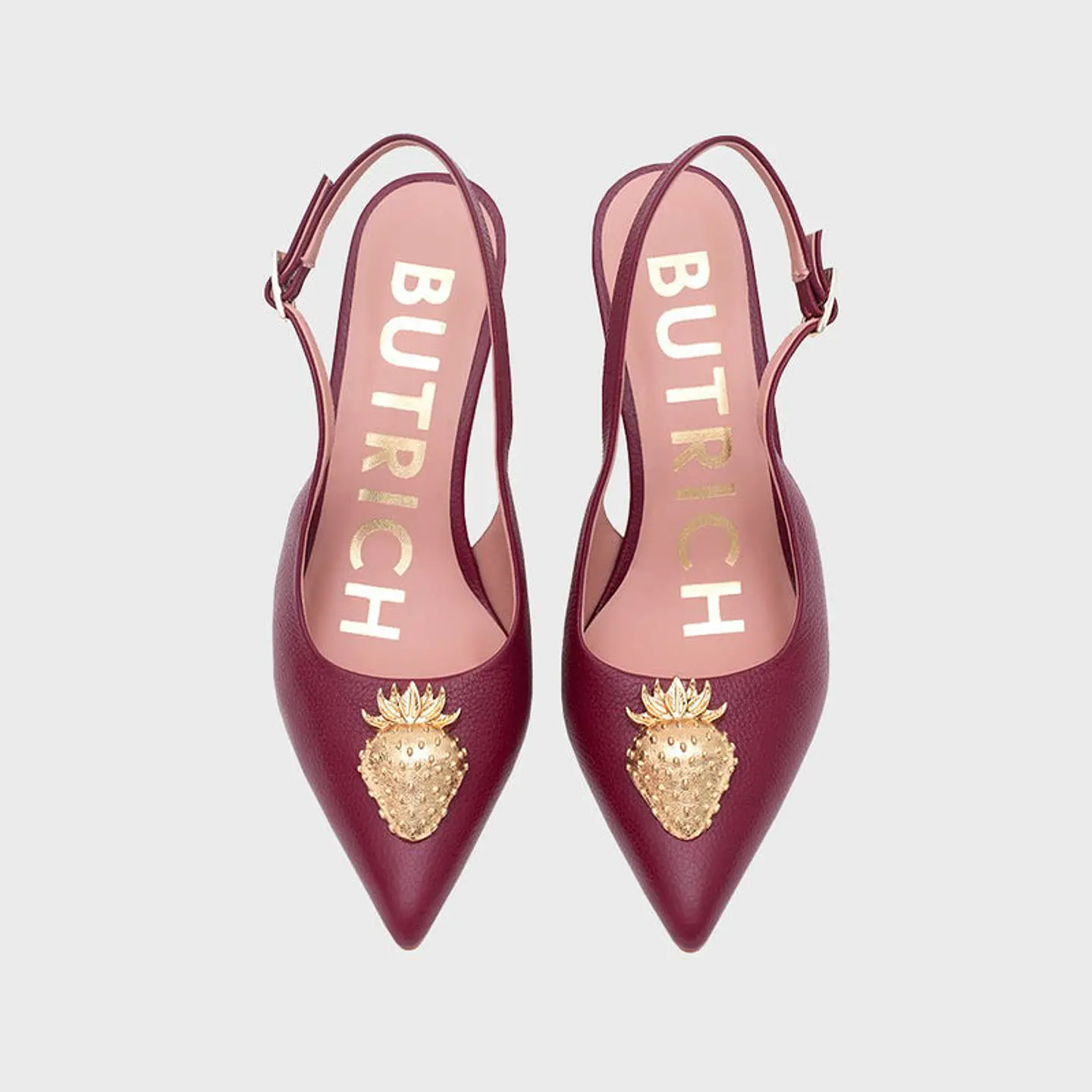 STRAWBERRY PUMP SLINGBACK MORA 4