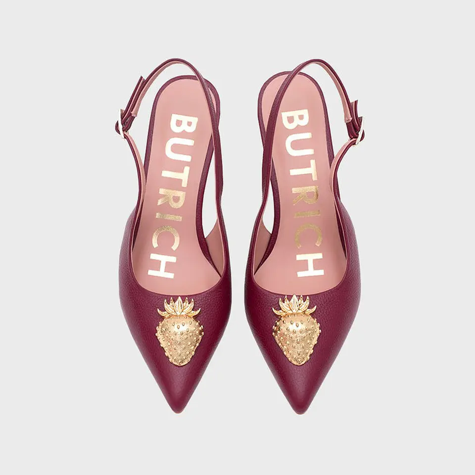 STRAWBERRY PUMP SLINGBACK MORA 4