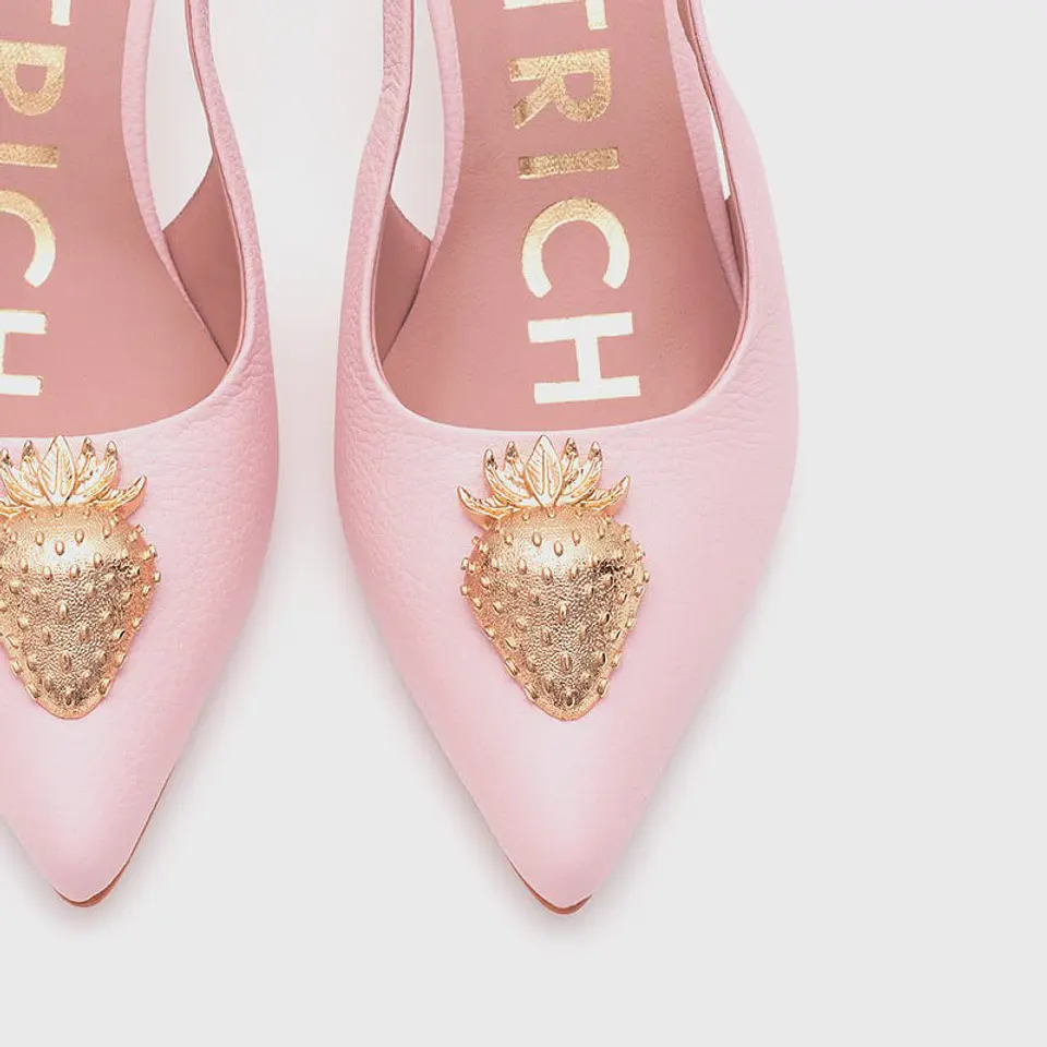 STRAWBERRY PUMP SLINGBACK ROSA 5
