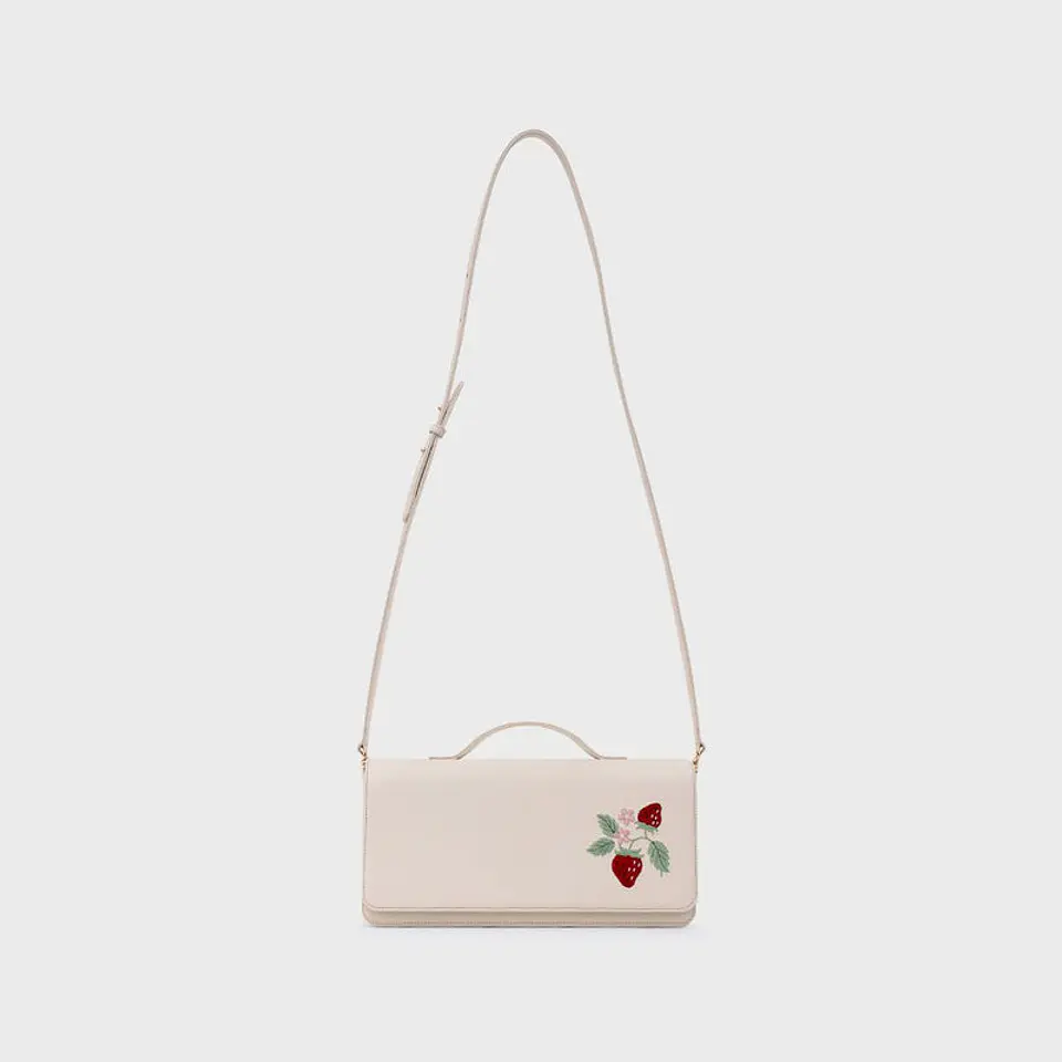 STRAWBERRY SUNDAE RECTANGLE BAG HUESO 6