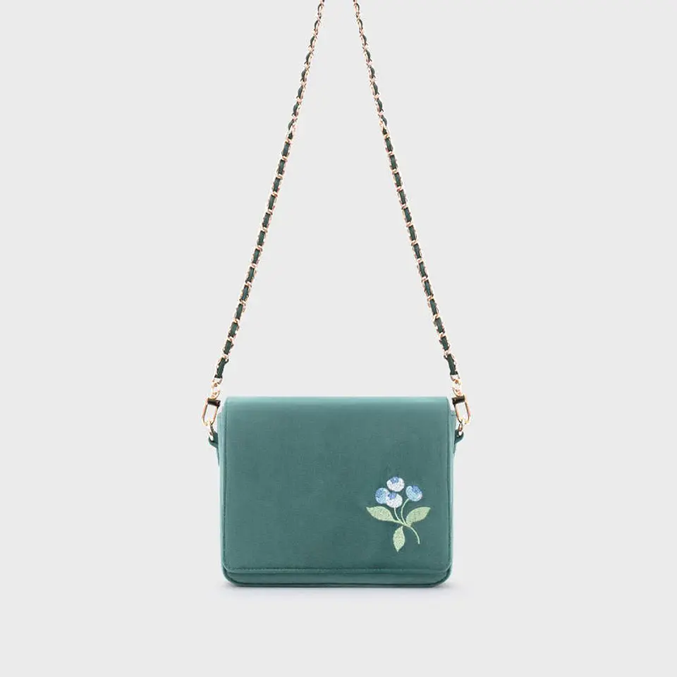 SUNDAE BLUEBERRY MINI BAG VERDE 1