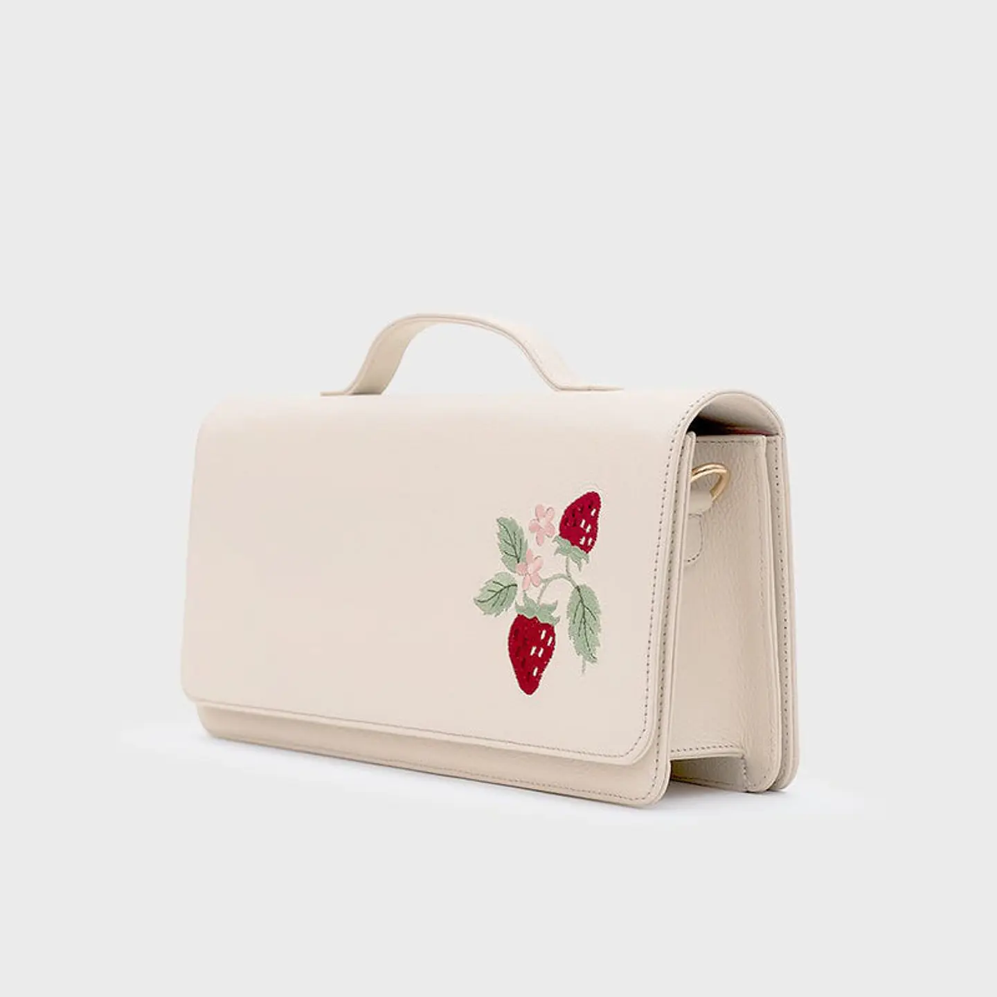 STRAWBERRY SUNDAE RECTANGLE BAG HUESO 8
