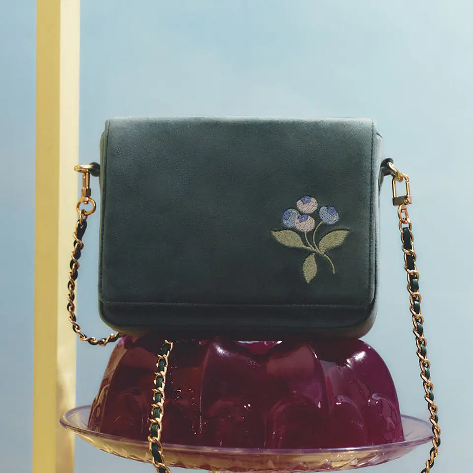 SUNDAE BLUEBERRY MINI BAG VERDE 3
