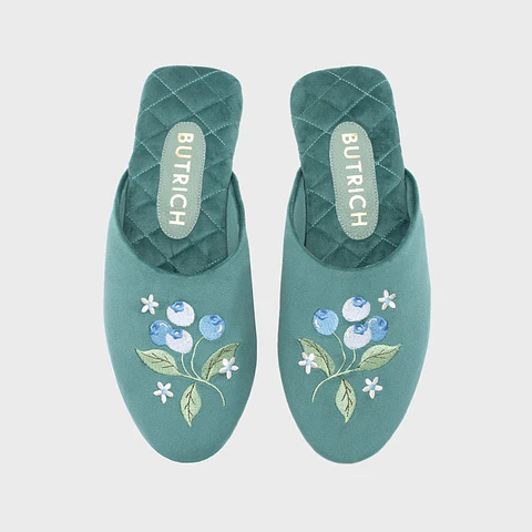 SUNDAE BLUEBERRY SLIPPER VERDE