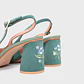 SUNDAE PUMP BLUEBERRY SLINGBACK VERDE - Miniatura 4