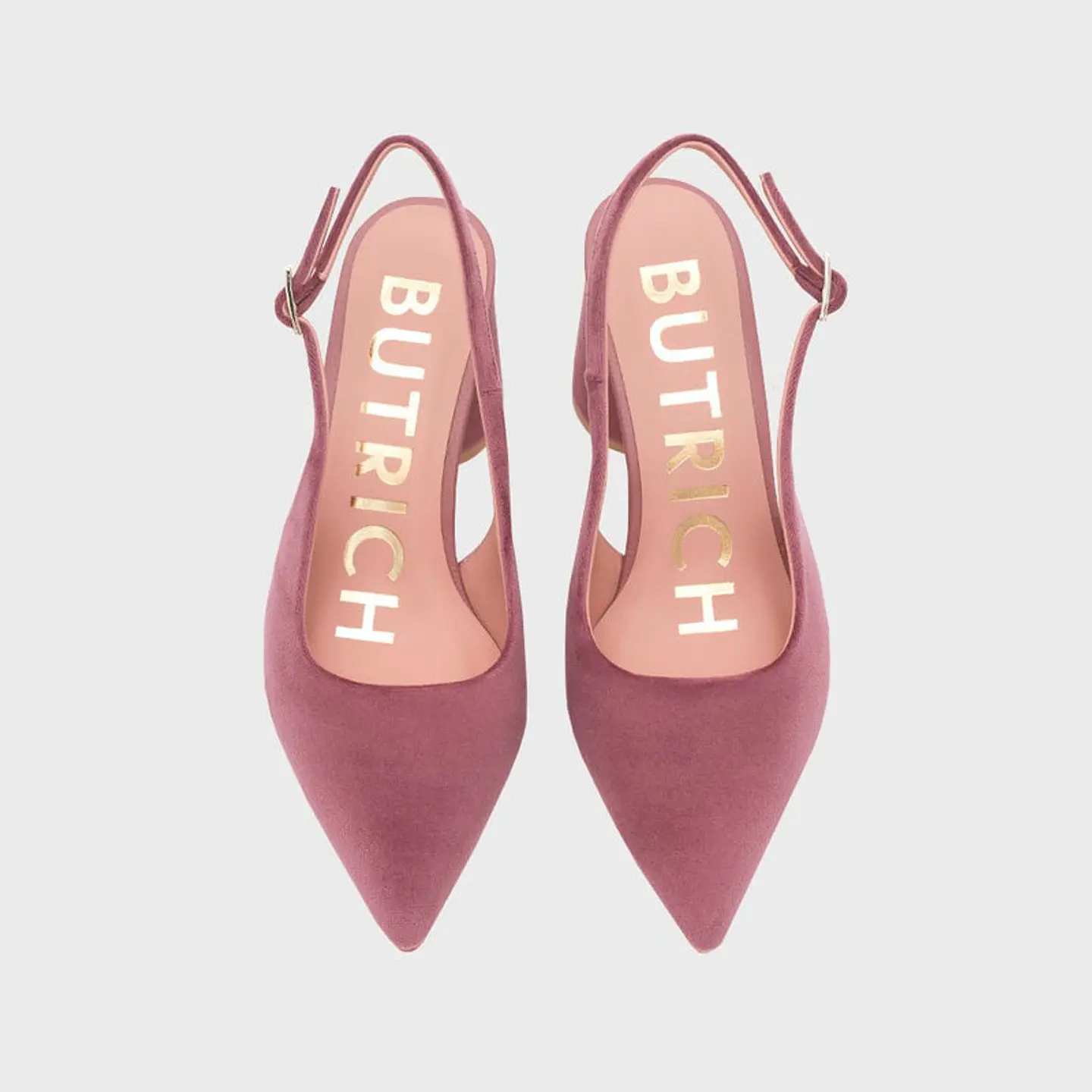 SUNDAE PUMP LEMON SLINGBACK ROSA OSCURO 5
