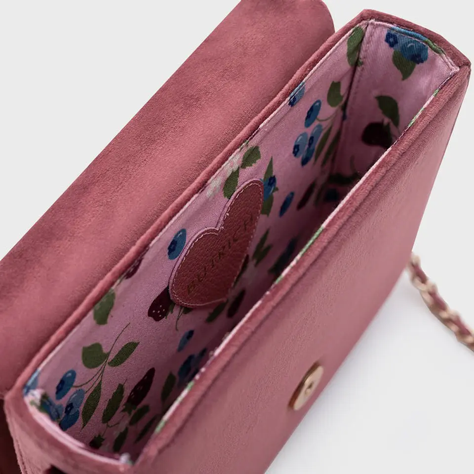 SUNDAE STRAWBERRY MINI BAG ROSA OSCURO 4