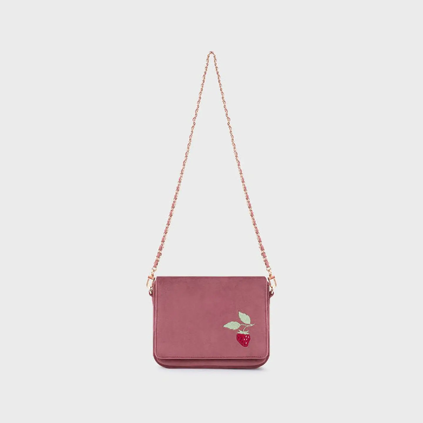 SUNDAE STRAWBERRY MINI BAG ROSA OSCURO 5