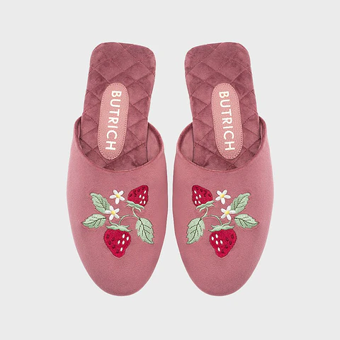 SUNDAE STRAWBERRY SLIPPER ROSA OSCURO