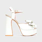 SUSANA PLATAFORMA BRIDE 13CM HUESO - Miniatura 1