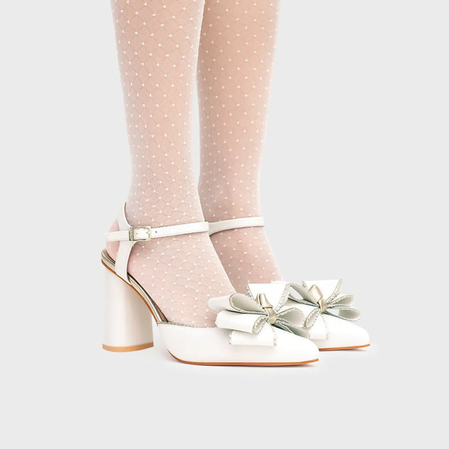 SUSANA PUMP BRIDE HUESO 2