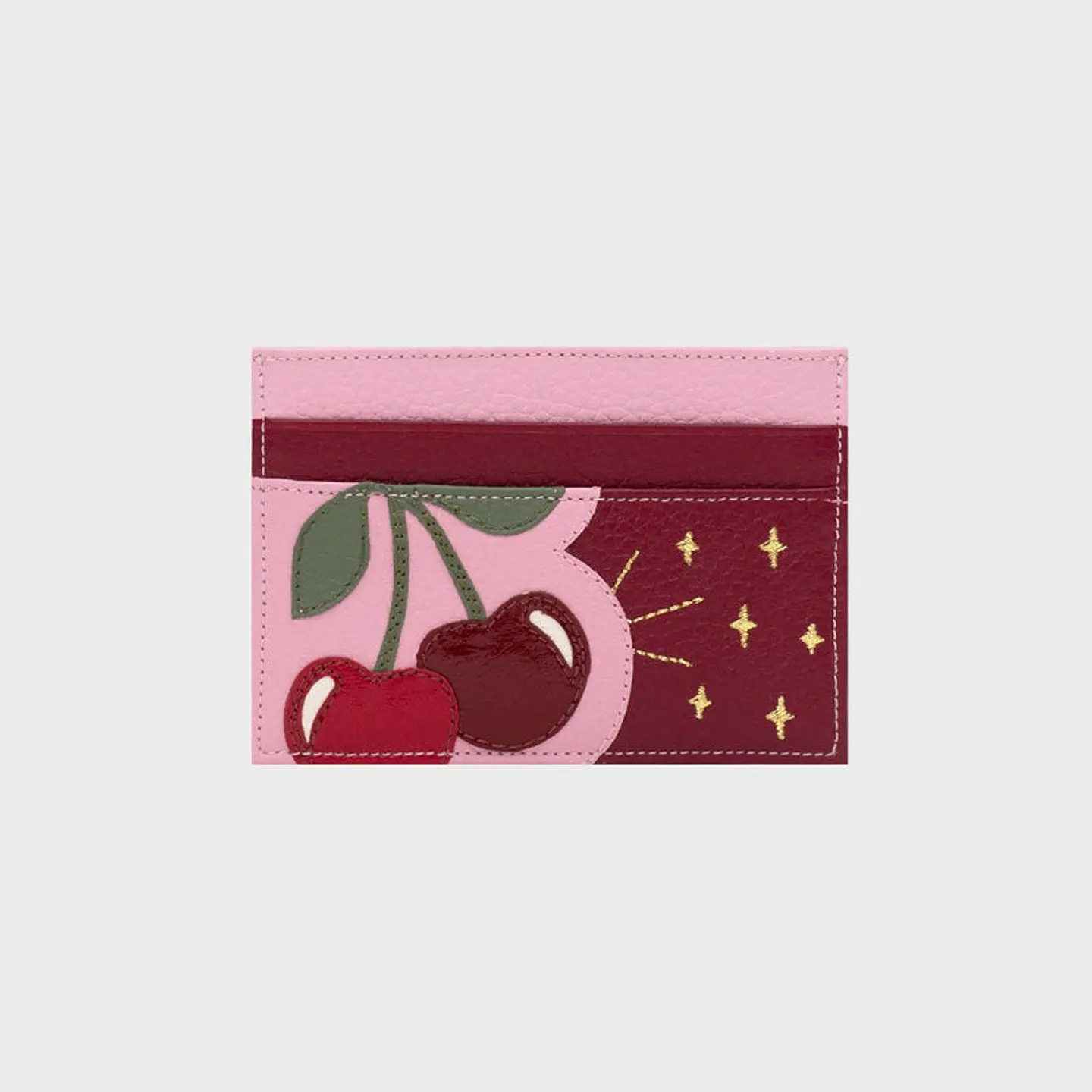 TARJETERO SC LUCKY CHERRIES ROSA 1