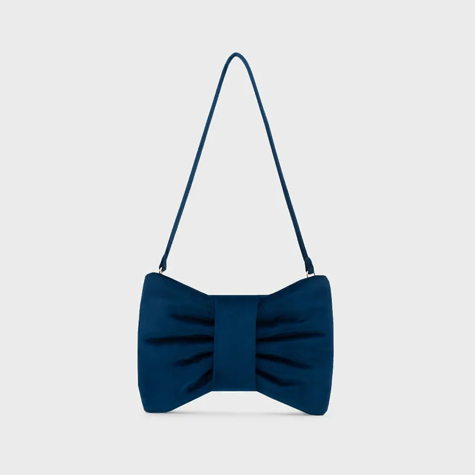 MINI BOW BAG AZUL 2