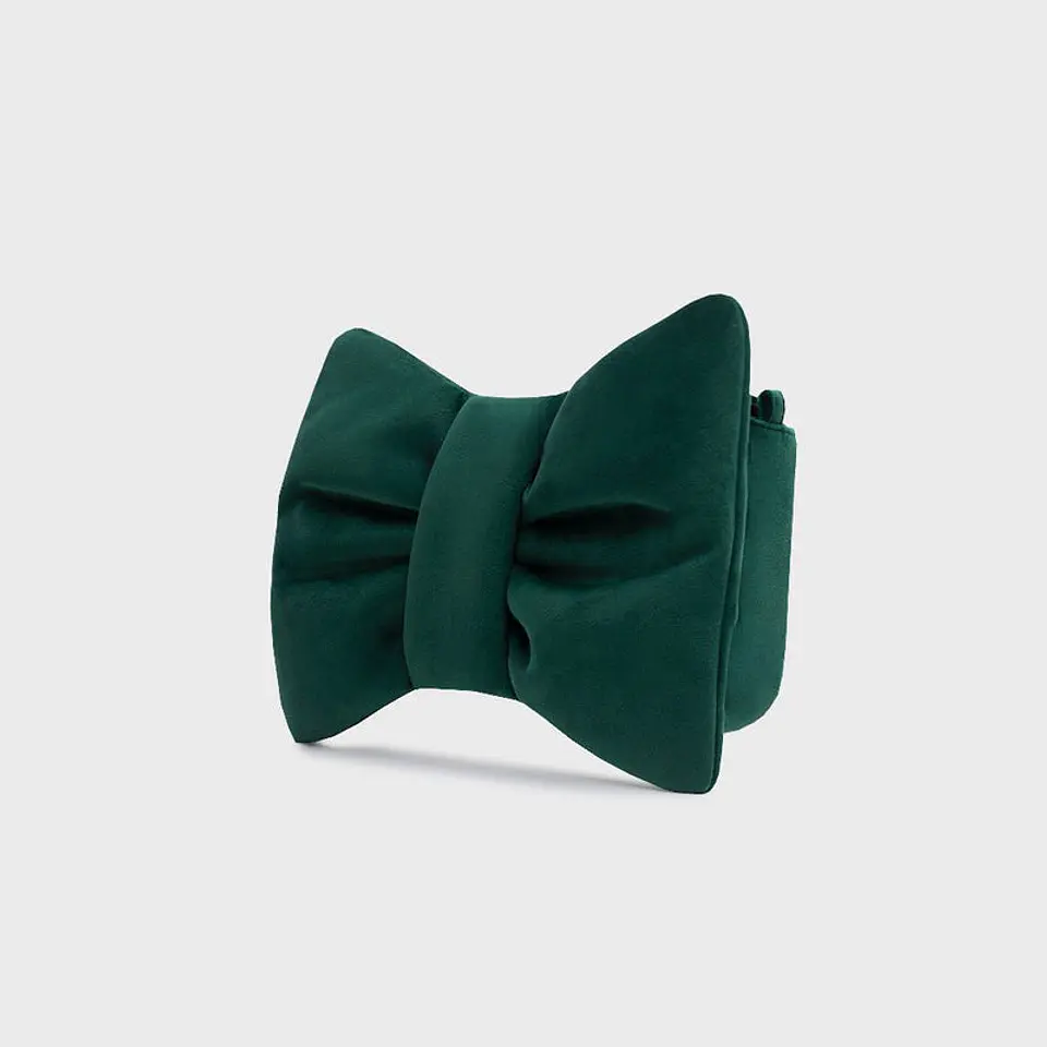 MINI BOW BAG VERDE OSCURO 3