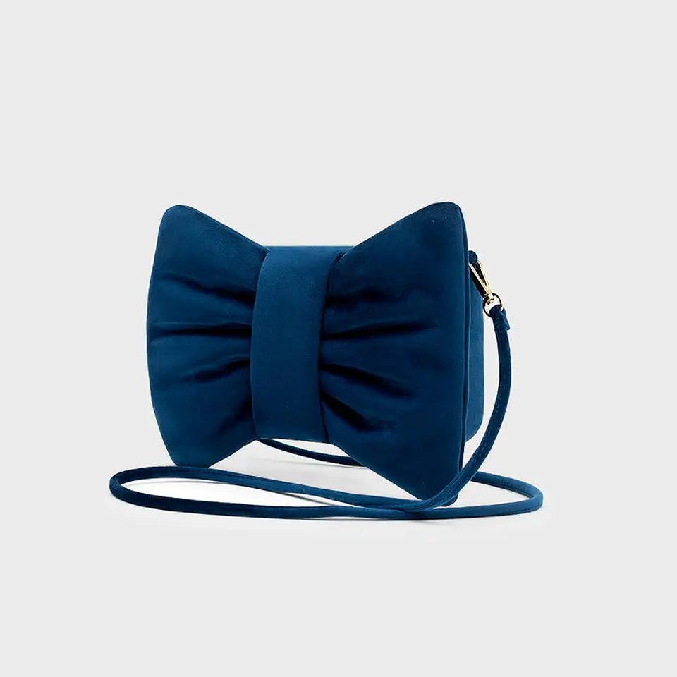 MINI BOW BAG AZUL 5