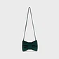 MINI BOW BAG VERDE OSCURO - Miniatura 4