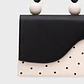 MONA BEADED LUNCH BAG NEGRO - Miniatura 3