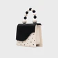MONA BEADED LUNCH BAG NEGRO - Miniatura 6