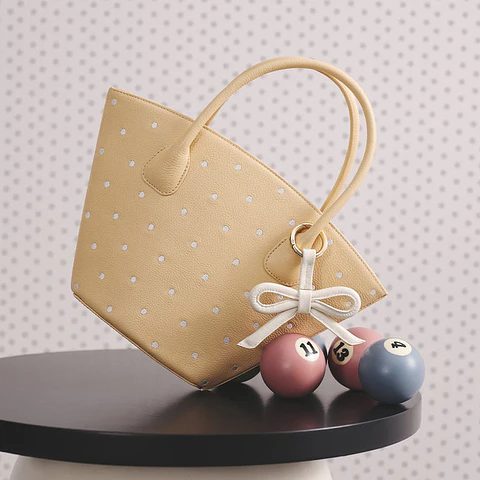 MONA TRAPEZE BAG AMARILLO