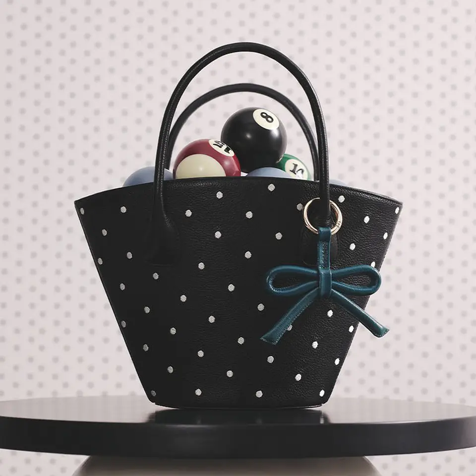 MONA TRAPEZE BAG NEGRO 2