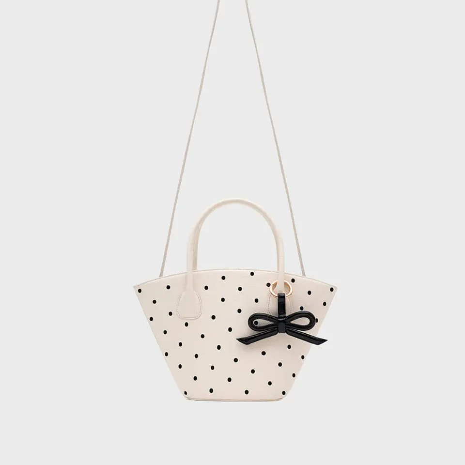 MONA TRAPEZE BAG HUESO 4