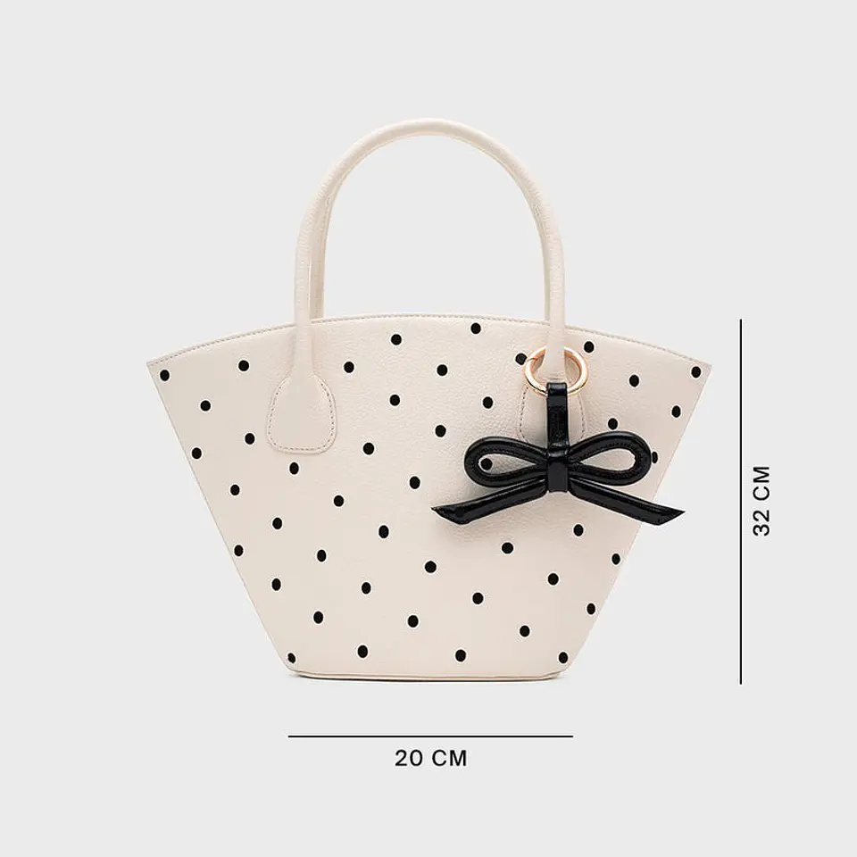 MONA TRAPEZE BAG HUESO 5