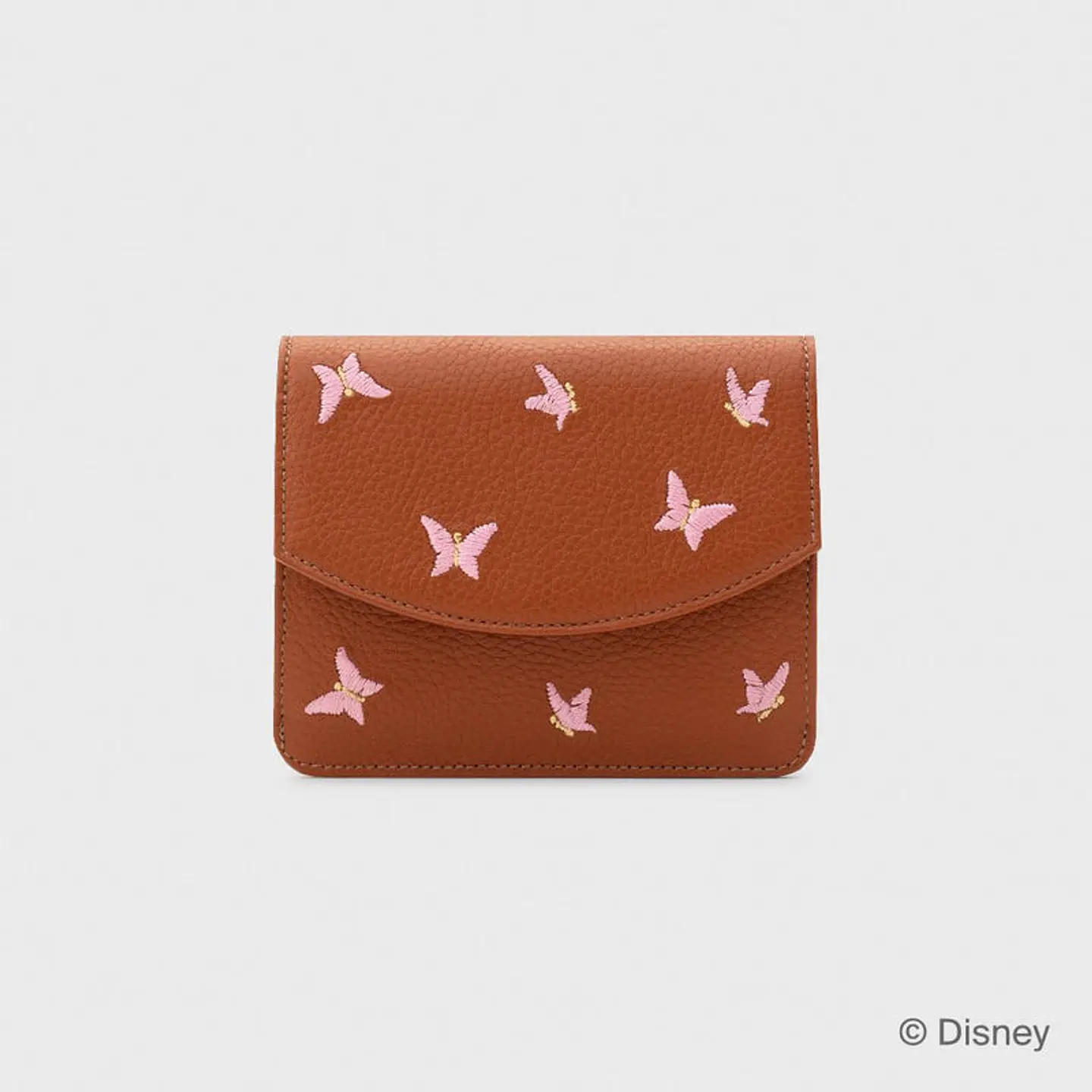 MONEDERO WILDWOOD HEART BUTTERFLIES MARRÓN 1