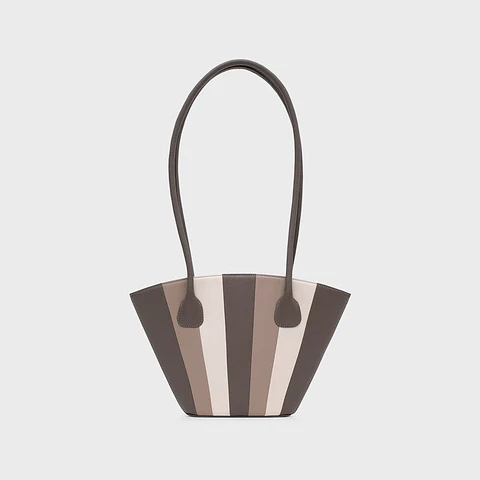 NABILA TRAPEZE BAG GRIS