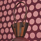 NABILA TRAPEZE BAG MARRÓN - Miniatura 2
