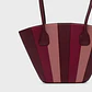 NABILA TRAPEZE BAG BORGOÑA - Miniatura 4