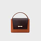 NADIRA FLAP HAND BAG COBRE - Miniatura 1